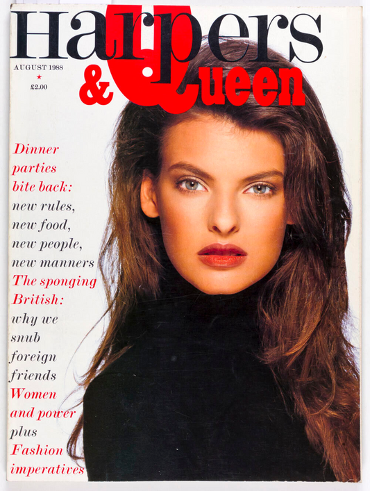 LINDA EVANGELISTA Joely Richardson HELENA BONHAM CARTER Helene Tran HARPER'S UK