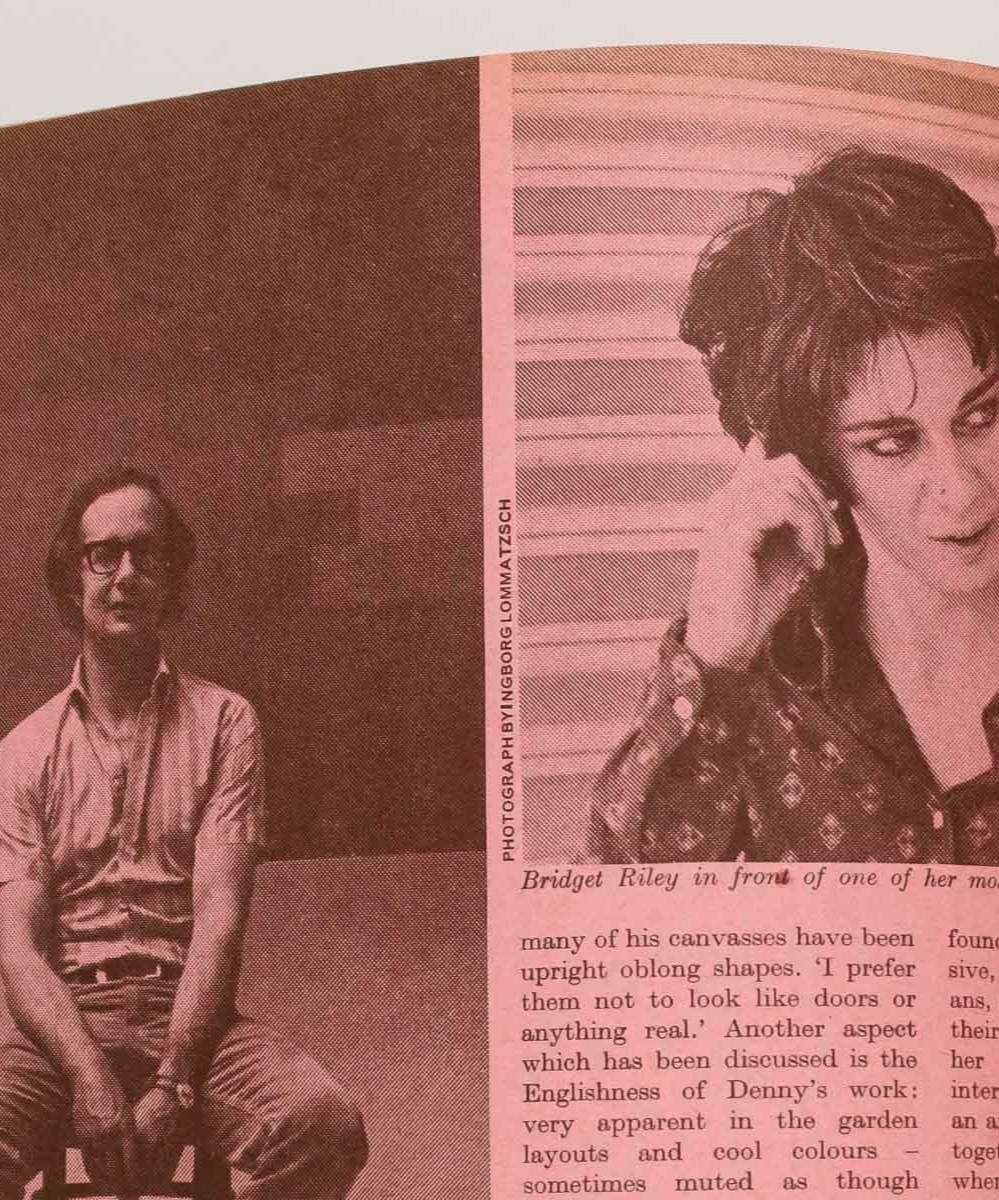 KANSAI YAMAMOTO Marie Helvin BRIDGET RILEY Anna Wintour HARPERS QUEEN July 1971