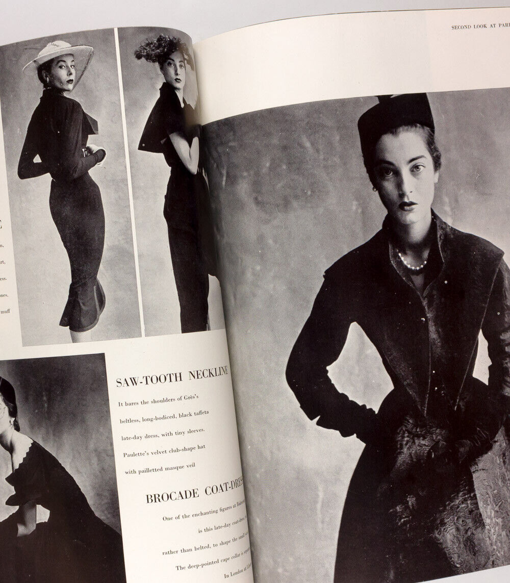 Jean Patchett IRVING PENN Lisa Fonssigrives LEE MILLER Cecil Beaton VOGUE 1950