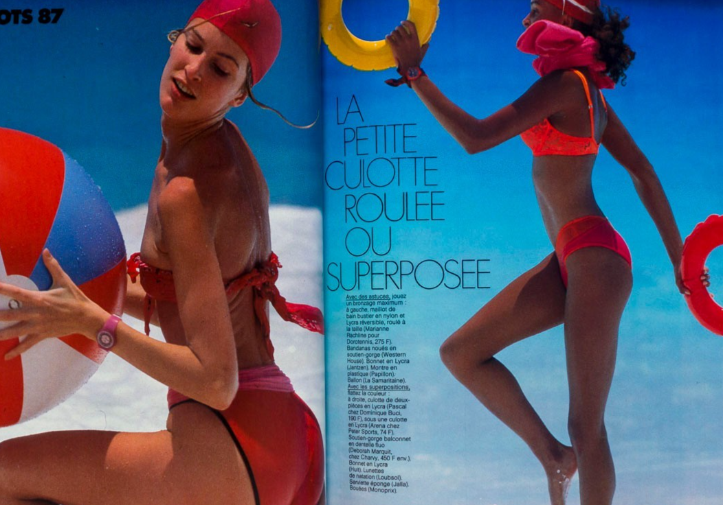 ESTELLE LEFEBURE Carla Bruni TALISA SOTO Elle magazine 11 May 1987 Greta Scacchi