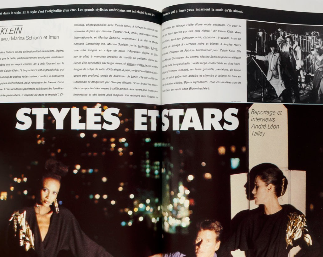 NASTASSJA KINSKI Brooke Shields ANTONIO LOPEZ Fr Vogue Oct 1982 Bisset TINA CHOW