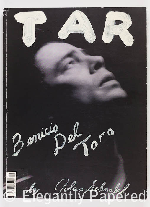 Benicio Del Toro JOAN DIDION Ryan McGinley JUERGEN TELLER Warhol UK Tar magazine