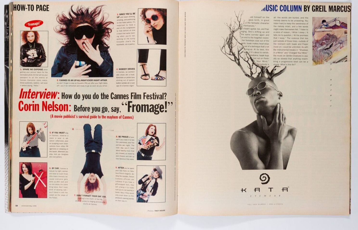 Kelly Slater WEBER Tina Turner EMMANUELLE BEART Ashley Judd INTERVIEW magazine
