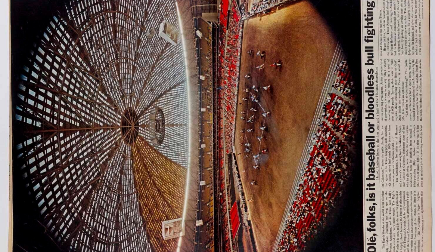 Ernest Cole SOUTH AFRICA Rolex ad SUNDAY TIMES magazine 1966 November ASTRODOME