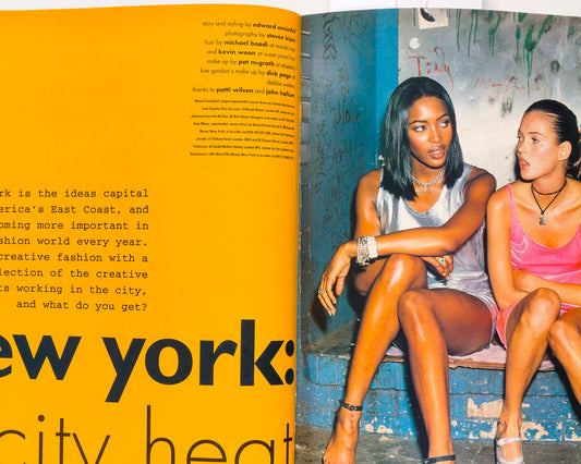 NAOMI CAMPBELL Kate Moss TIMOTHY LEARY i-D MAGAZINE August 1994 NIN Prodigy RATM