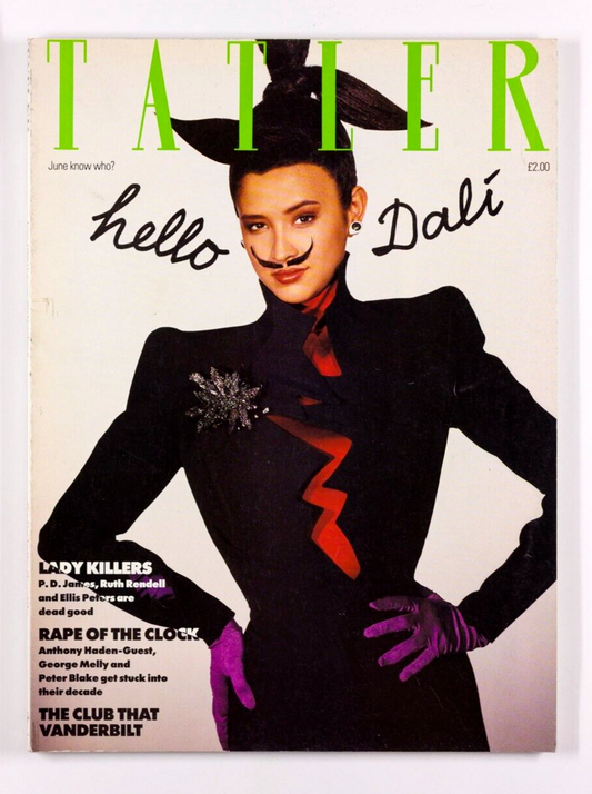 Thierry Mugler OZ MAGAZINE Ruth Rendell TATLER June 1988 David Hockney PICASSO