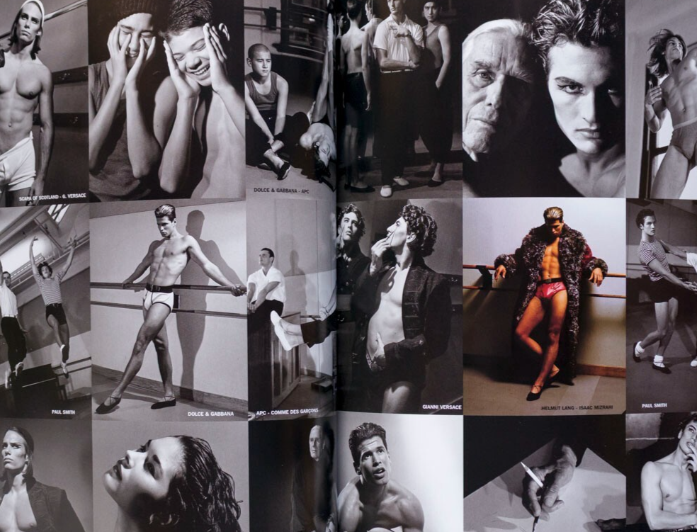ATESH Tatjana Patitiz MARCUS SCHENKENBERG Vogue Hommes International 1994 Weber