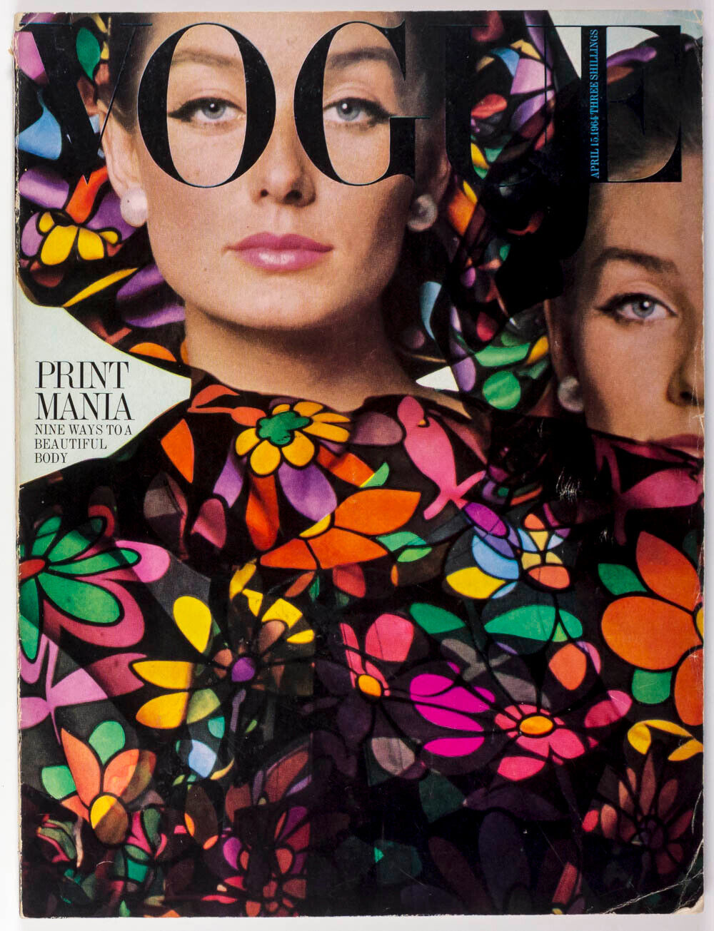 TANIA MALLET Jill Kennington PRINT MANIA Cecil Beaton BALENCIAGA Givenchy  VOGUE