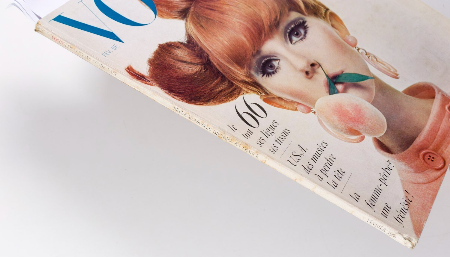 NICOLE DE LAMARGE Guy Bourdin TOM WOLSEY Paris Vogue February 1966 60th birthday