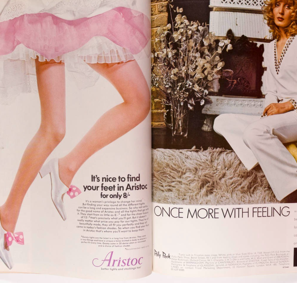 Charlotte Rampling SARAH MOON Britt Ekland VOGUE September 1970 Mike Nichols VTG