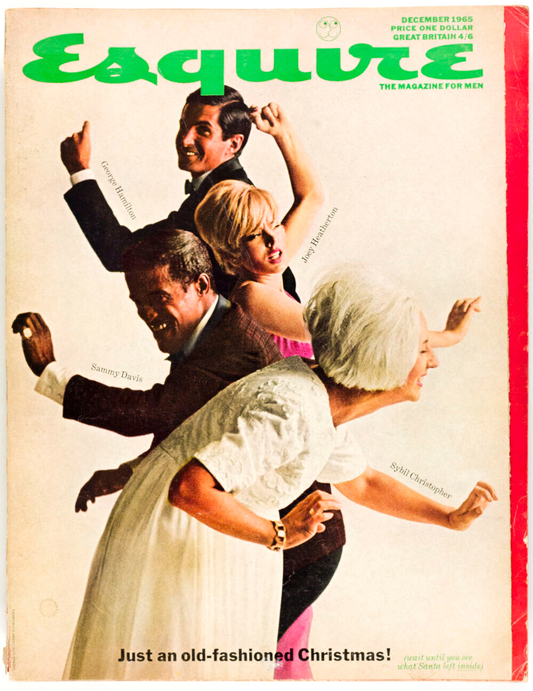 Sammy Davis GEORGE HAMILTON Sybil Christopher JOEY HEATHERTON ~ Esquire magazine