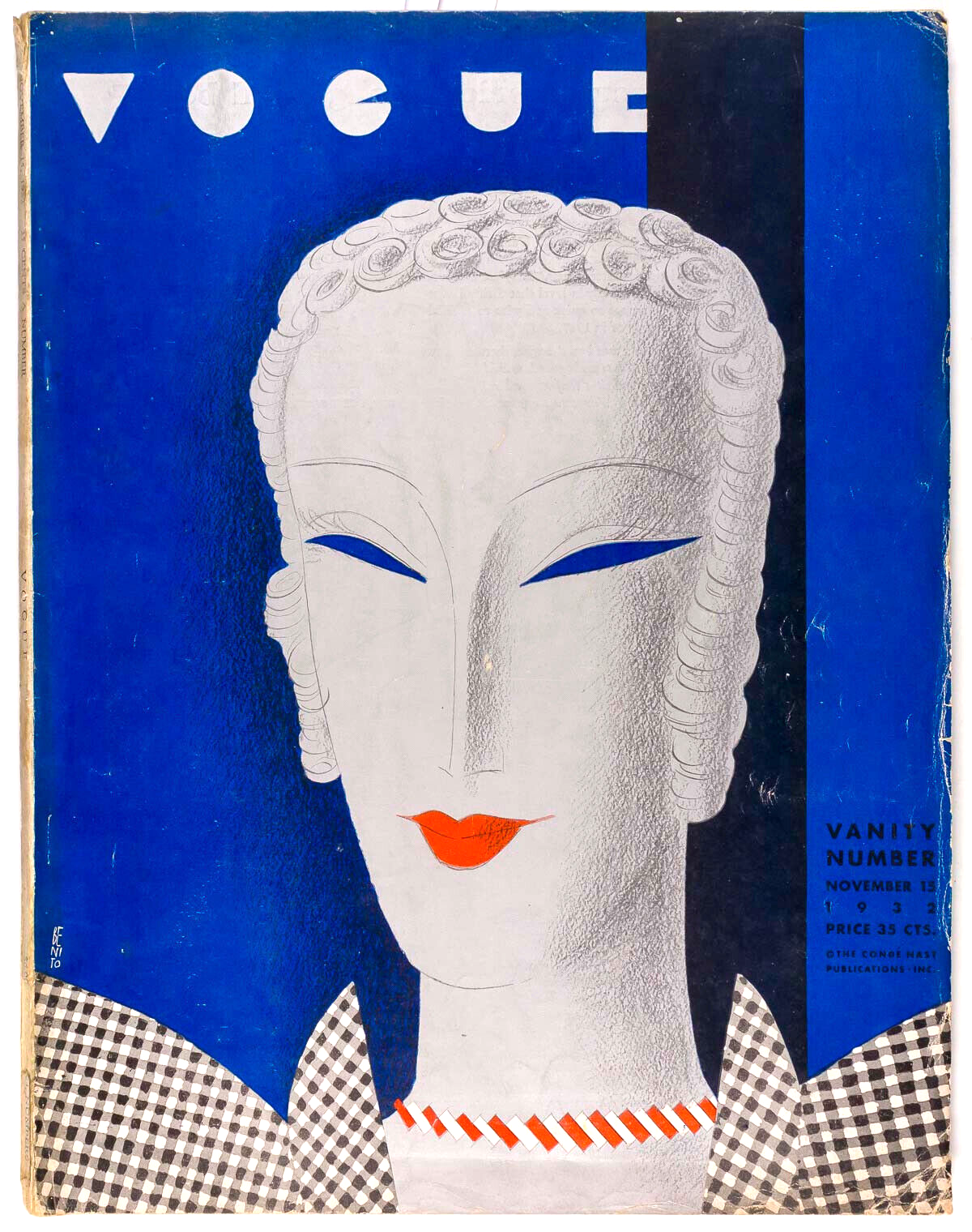 BENITO Art Deco LEE MILLER Vogue magazine 1932 Nov CECIL BEATON Ruth Grafstrom