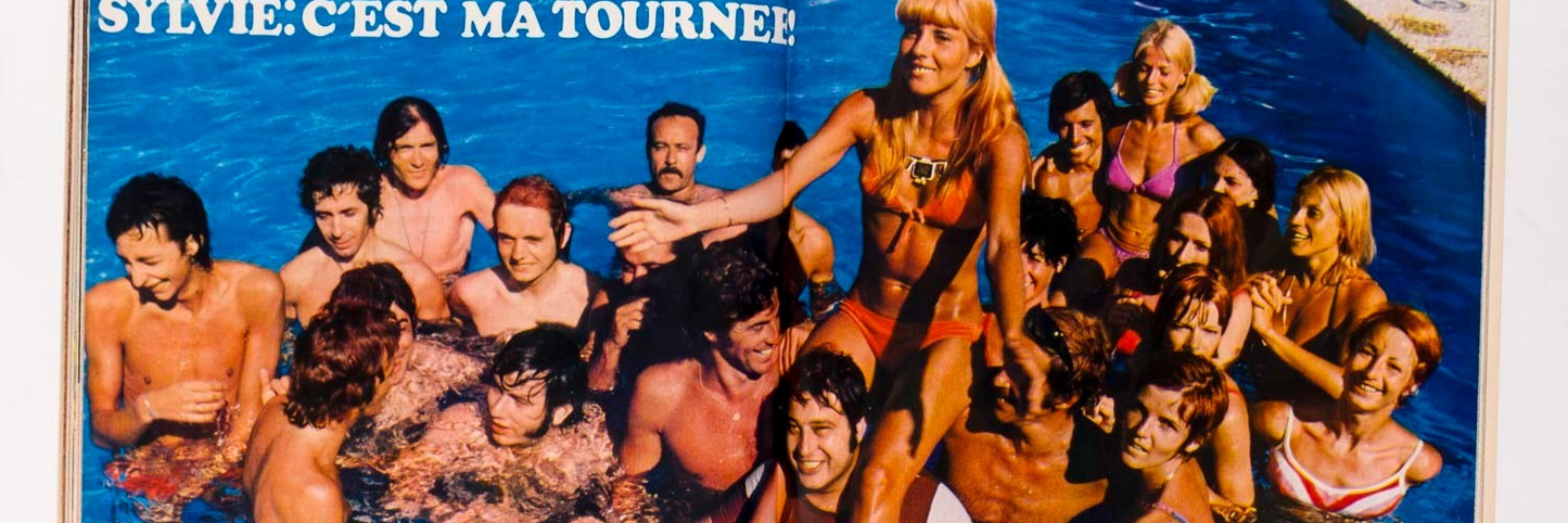 SYLVIE VARTAN Rolling Stones JOHNNY HALLYDAY Salut le Copains 1969 September CLO