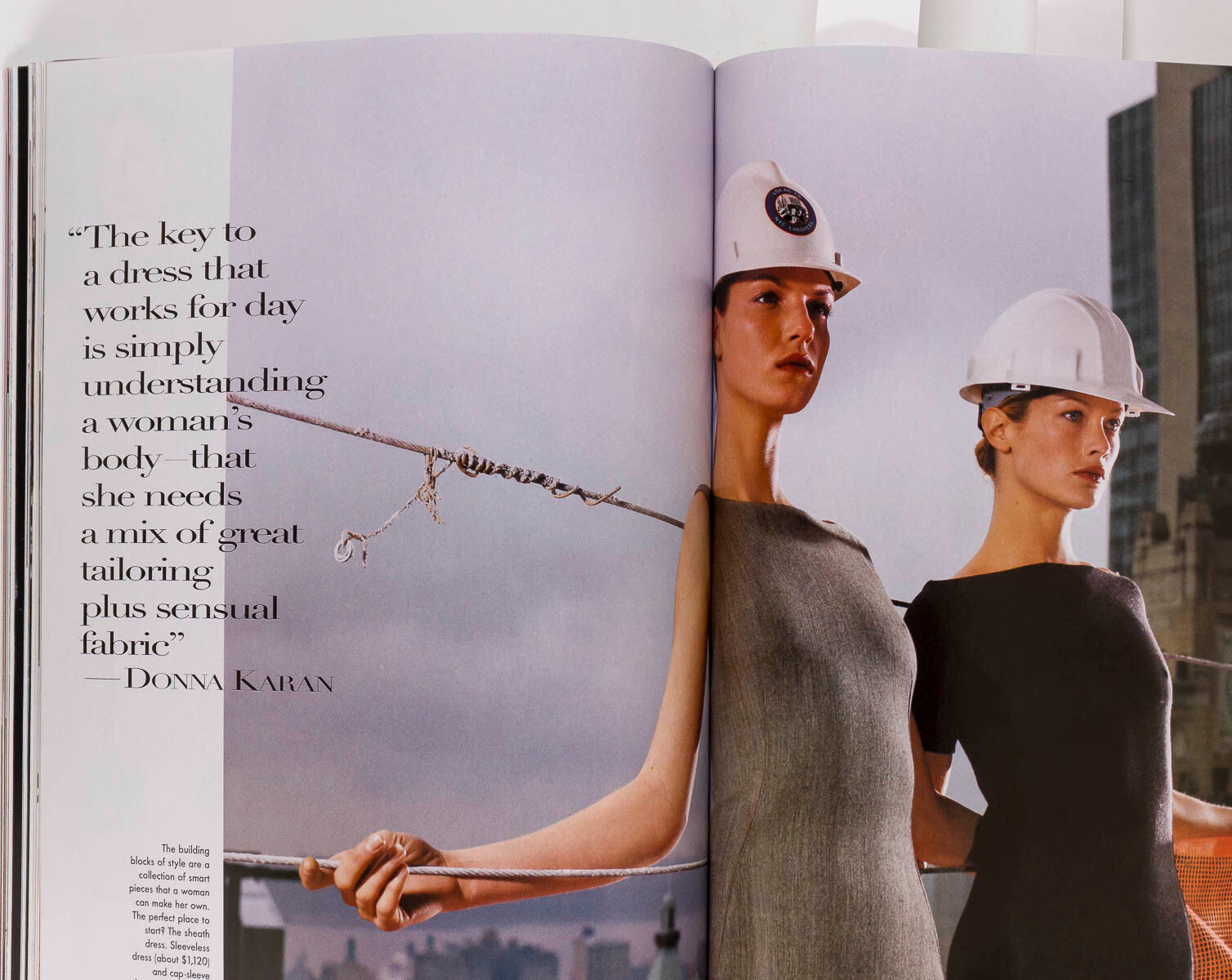 Carolyn Murphy STEVEN MEISEL Manhattan VOGUE magazine August 1998 Style DESIGNER