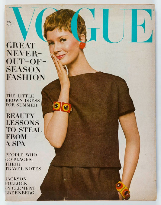 Celia Hammond VERUSCHKA Jackson Pollock VOGUE April 1967 Benedetta Barzini CHINA