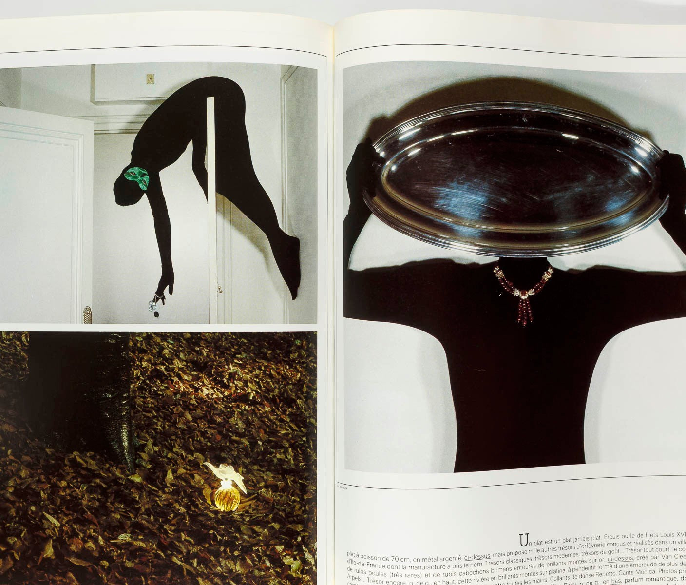 Miro HELMUT NEWTON Horst GRUAU Janice Dickinson PARIS VOGUE December 1979 No 602