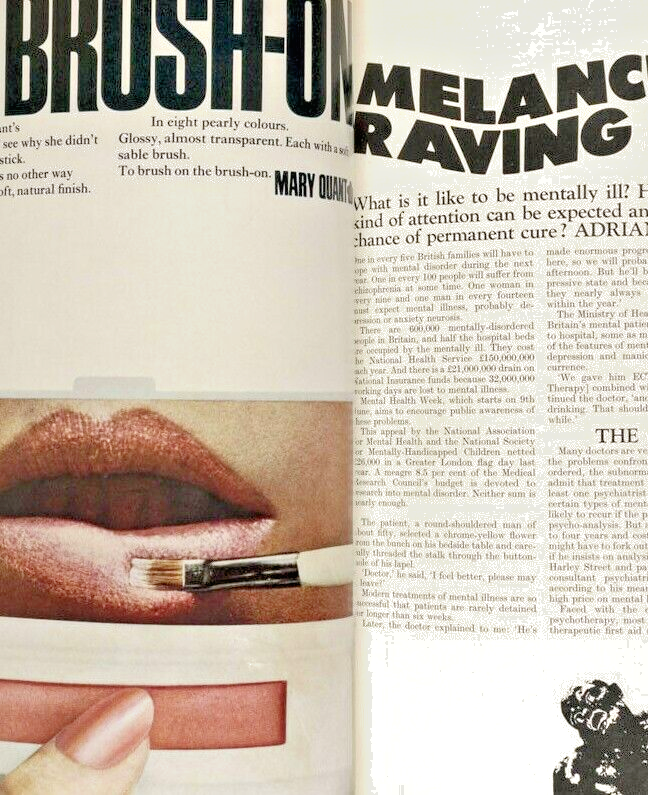 Alexandra Stewart TWIGGY Ewa Aulin INGRID BOULTING Queen magazine June 1968 Cohn