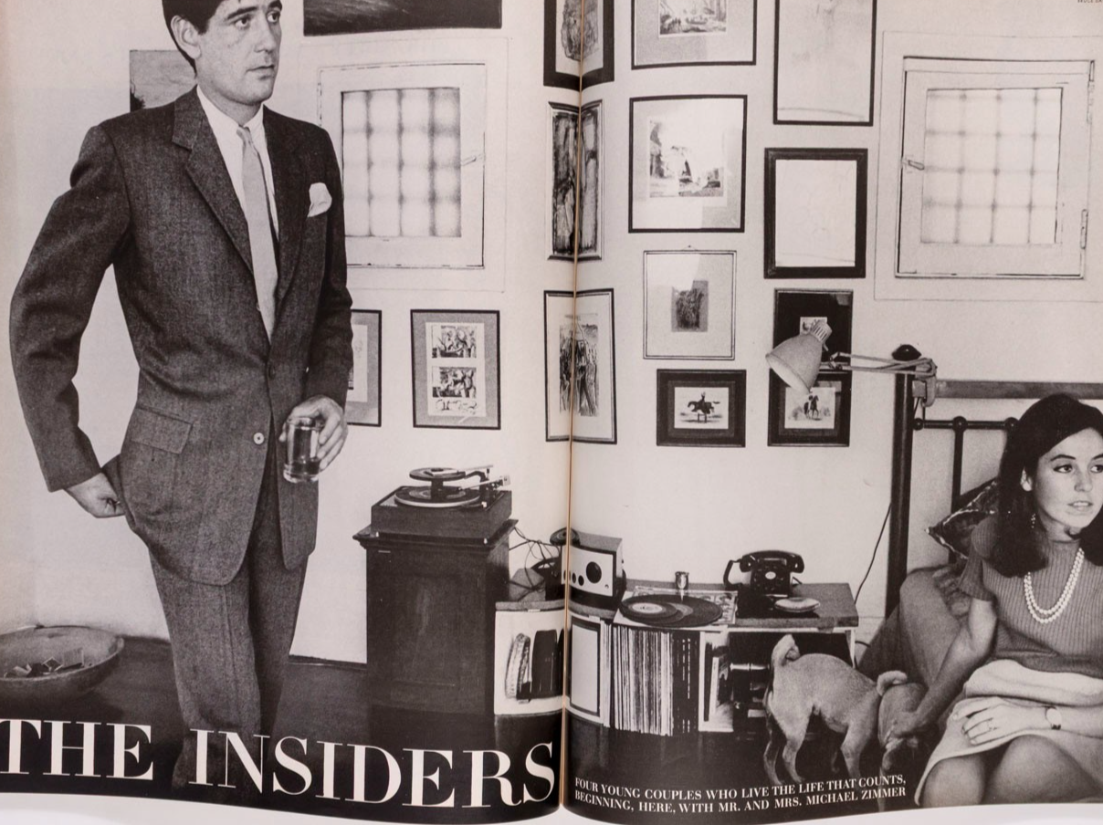 Astrid Heeren CHARLIE CHAPLIN Daliah Lavi VOGUE November 1964 Saul Bellow HORST