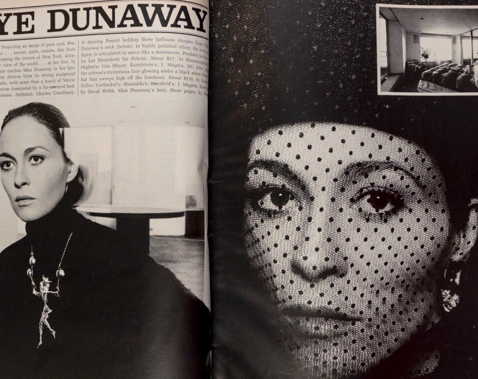 HALSTON Calvin Klein BETSEY JOHNSON Ingrid Boulting MIDLER Faye Dunaway HARPER'S