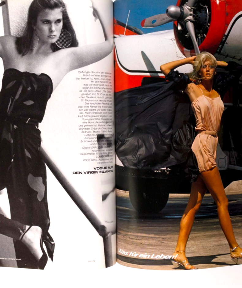 BROOKE SHIELDS Gia Carangi BARBARA NEUMANN Jodie Foster VOGUE GERMANY April 1980