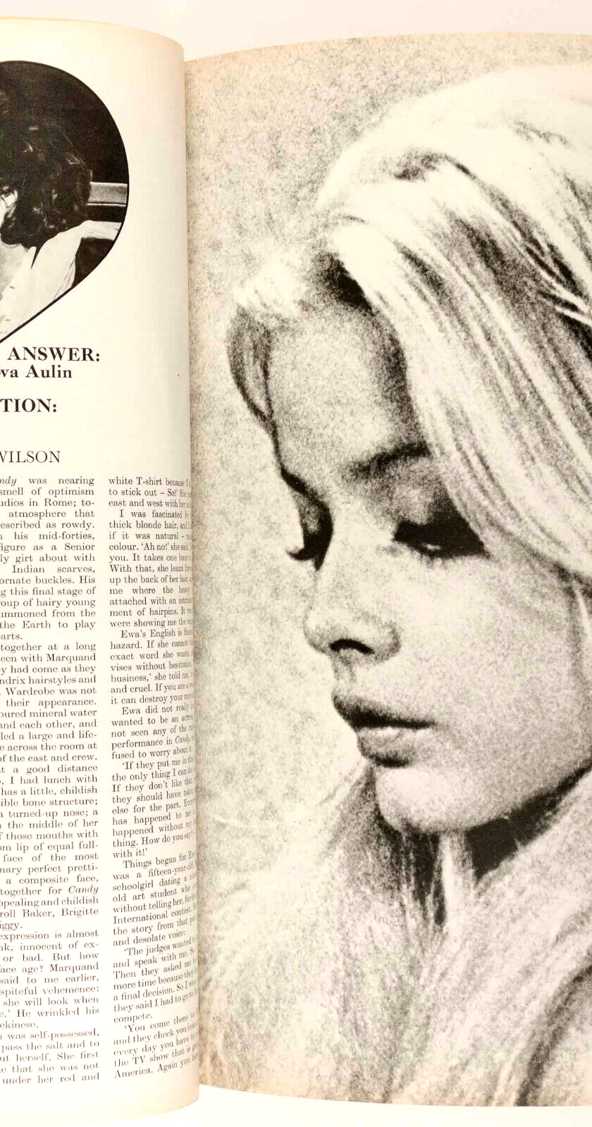 Alexandra Stewart TWIGGY Ewa Aulin INGRID BOULTING Queen magazine June 1968 Cohn
