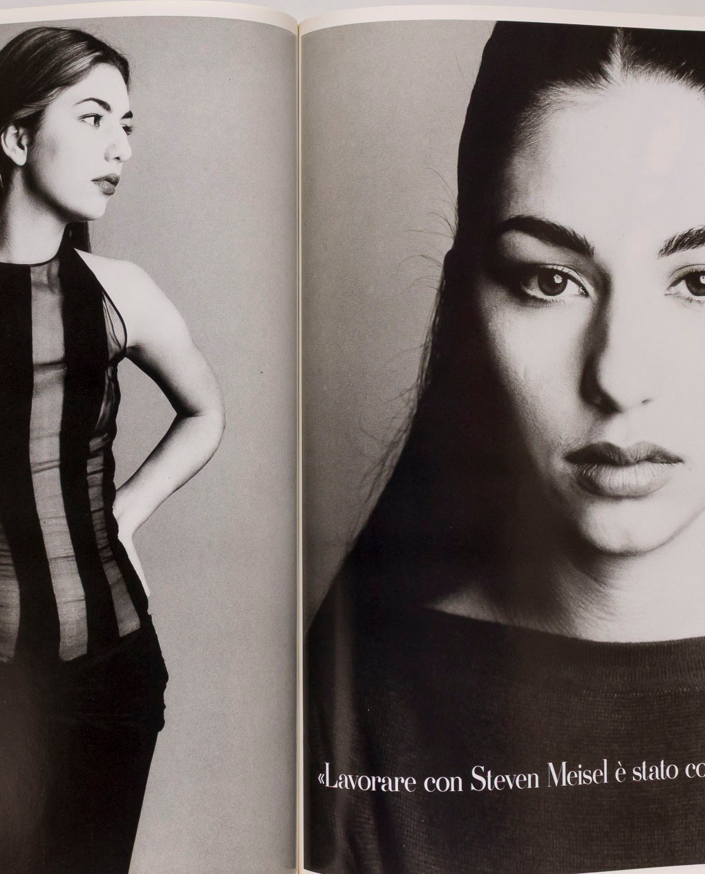 SOFIA COPPOLA Drew Barrymore ANNA NICOLE SMITH Bianca VOGUE ITALIA December 1992