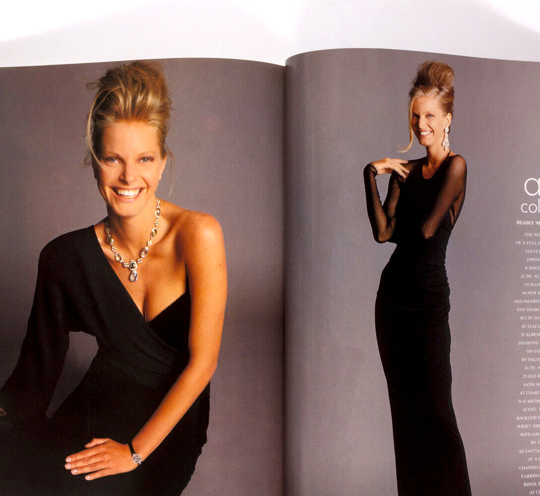 Claudia Schiffer JOHN GALLIANO Princess Diana NENEH CHERRY Darcey Bussell  VOGUE