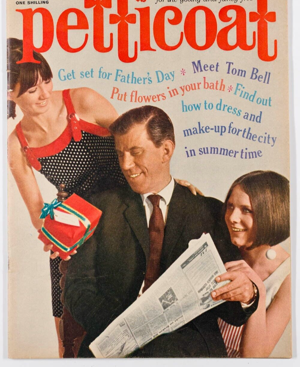 Tom Bell ALTHEA McNISH Corin Redgrave LULU Cathy McGowan MOD Petticoat magazine