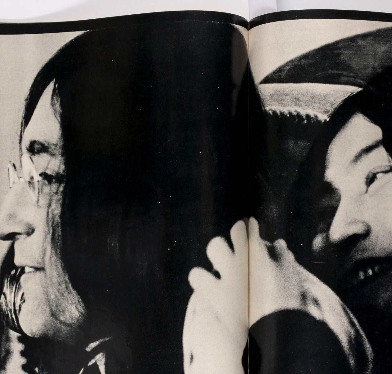 Yoko Ono JOHN LENNON Jeanloup Sieff NOVA music fashion magazine CAROLINE BAKER