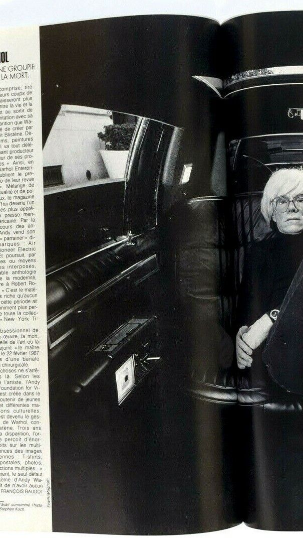 Andy Warhol INES DE LA FRESSANGE Nike VTG Adidas CHRISTIAN LACROIX Elle magazine