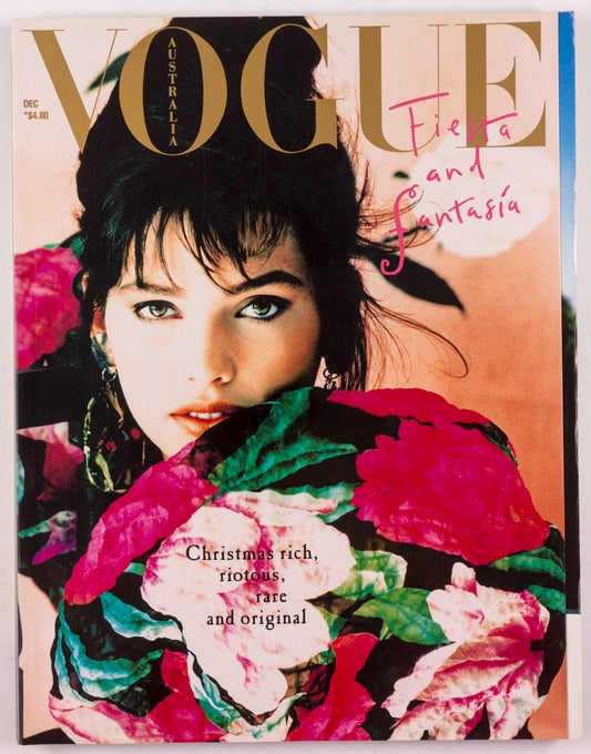 Lauren Lindbergh DORINDA HAFNER Frida Kahlo VOGUE AUSTRALIA December 1988 Denim