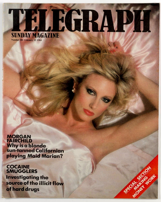 Morgan Fairchild RICHARD GERE Torvill & Dean  TELEGRAPH 12 February 1984 Cocaine