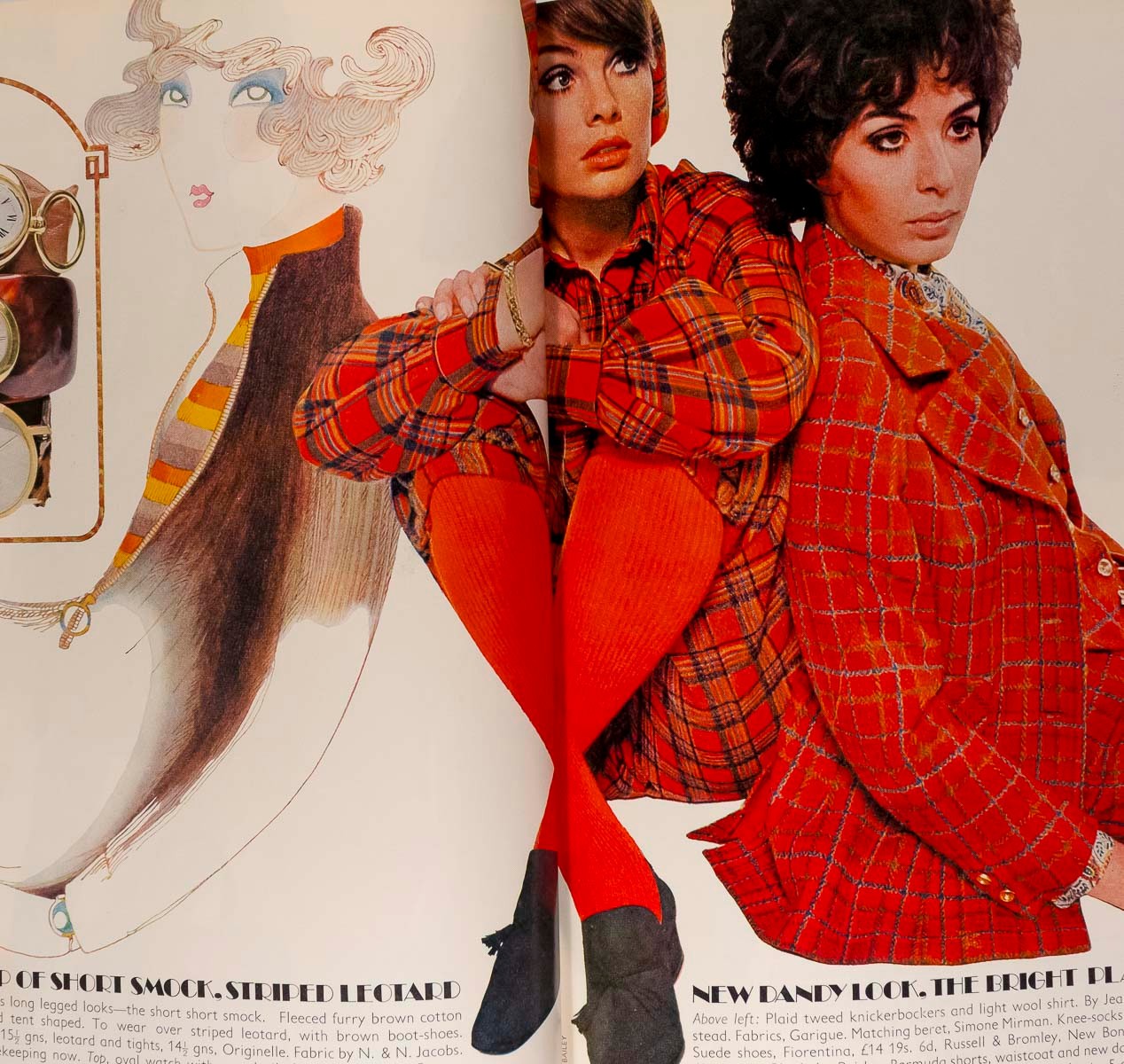JEAN SHRIMPTON Pattie Boyd TWIGGY Vogue 1967 August HELMUT NEWTON Parkinson ZAID