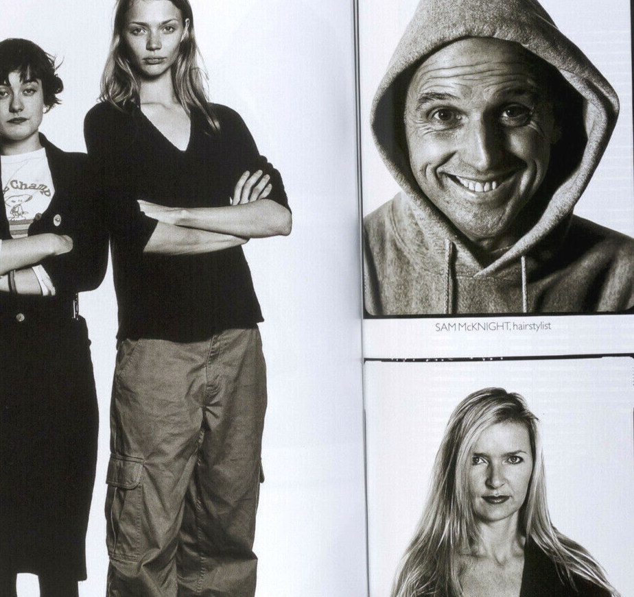 KATE MOSS Stella Tennant ALL SAINTS Georgina Cooper VOGUE magazine June 1998 vtg