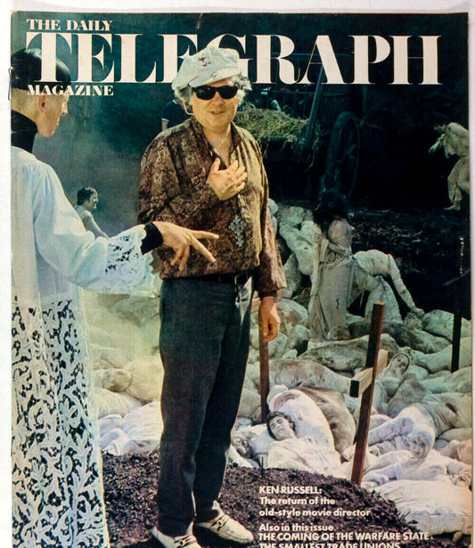 KEN RUSSELL Vanessa Redgrave OLIVER REED Michael McCarthy VTG Telegraph magazine