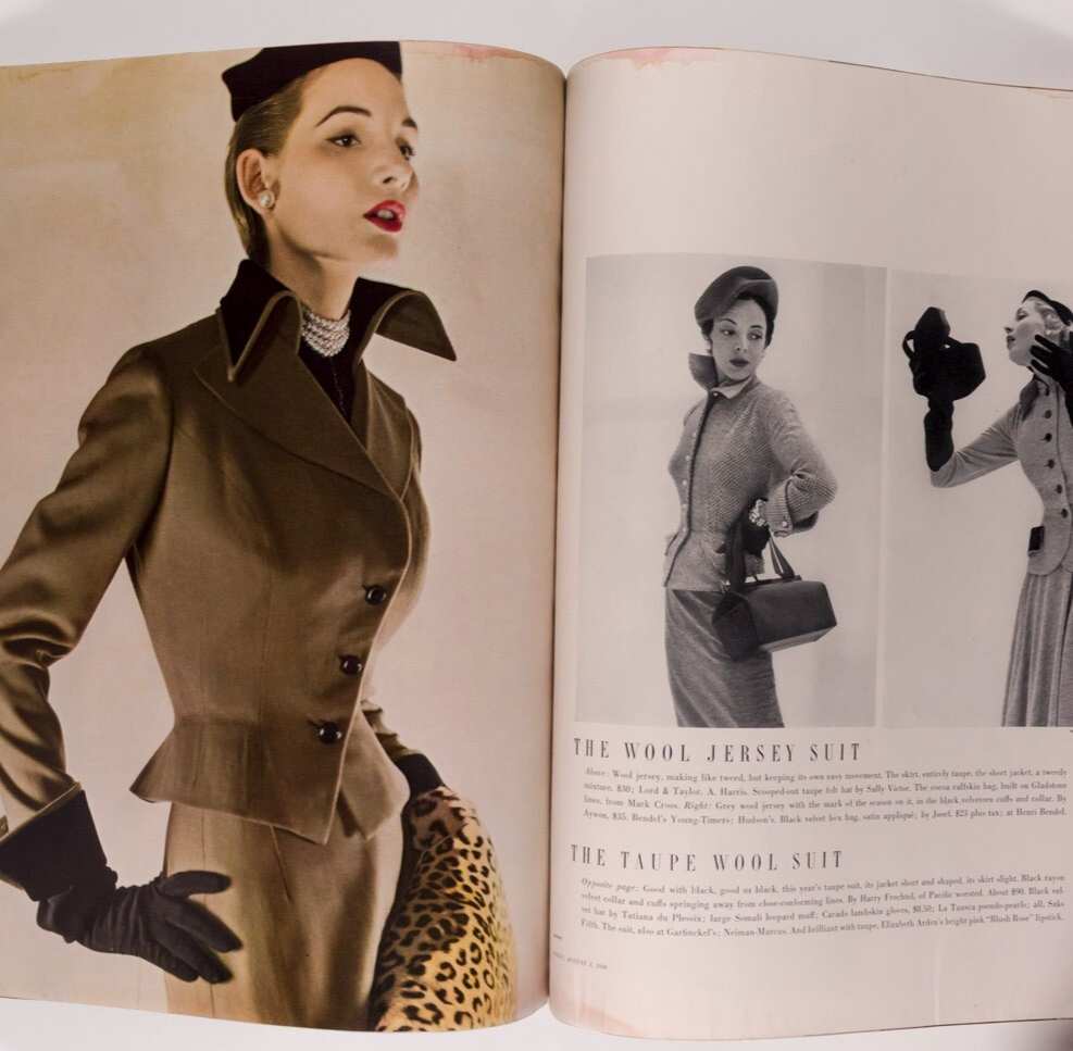 Horst DRUMLANRIG Vertes VOGUE August 1949 Lillian Gish TOSCANINI Herbert Matter