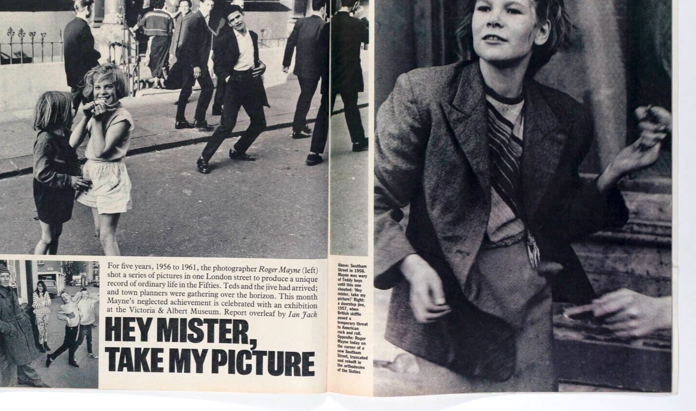 Isabella Rossellini ROGER MAYNE Barry Lewis SUNDAY TIMES magazine February 1986