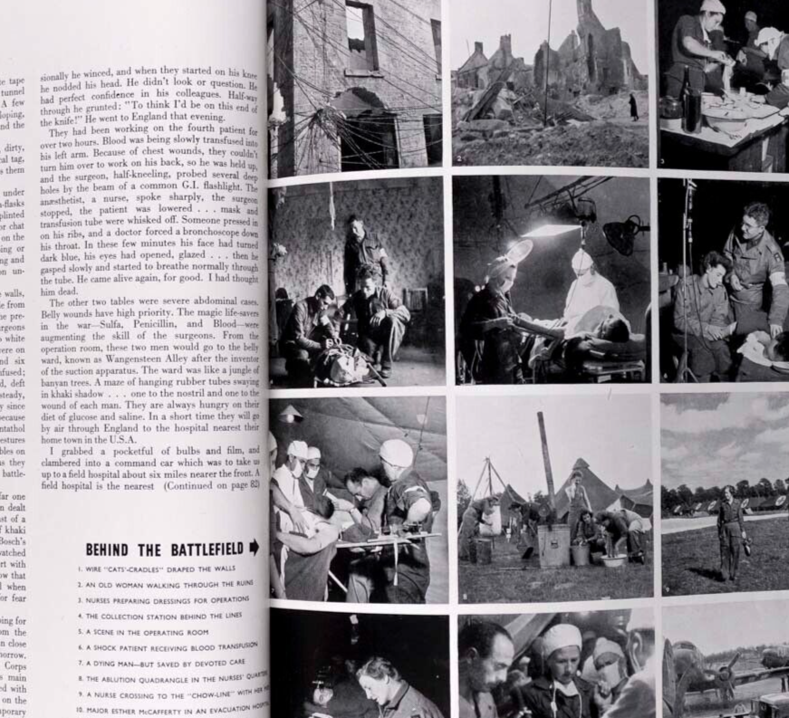 LEE MILLER Cecil Beaton NORMAN PARKSINSON Vogue Sept 1944 Margot Fonteyn RJD vtg
