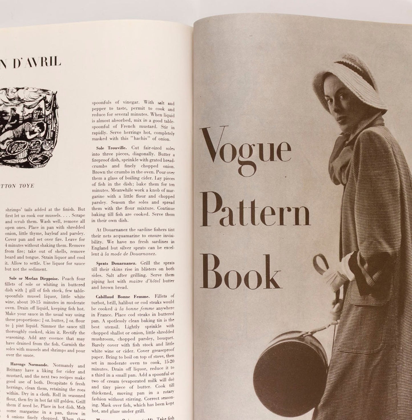 1ST CHRISTIAN DIOR VOGUE Huxley HORST Berard APRIL 1947 Maugham LEE MILLER Paris