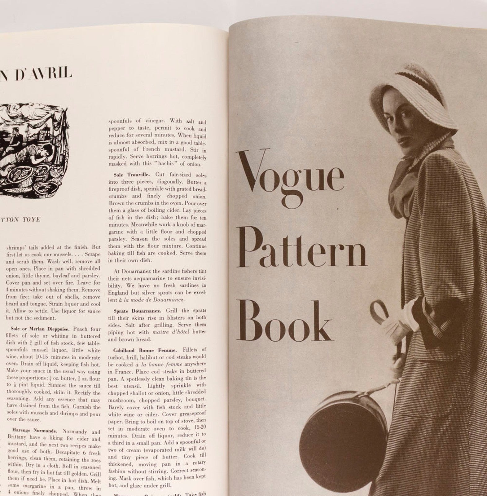 1ST CHRISTIAN DIOR VOGUE Huxley HORST Berard APRIL 1947 Maugham LEE MILLER Paris