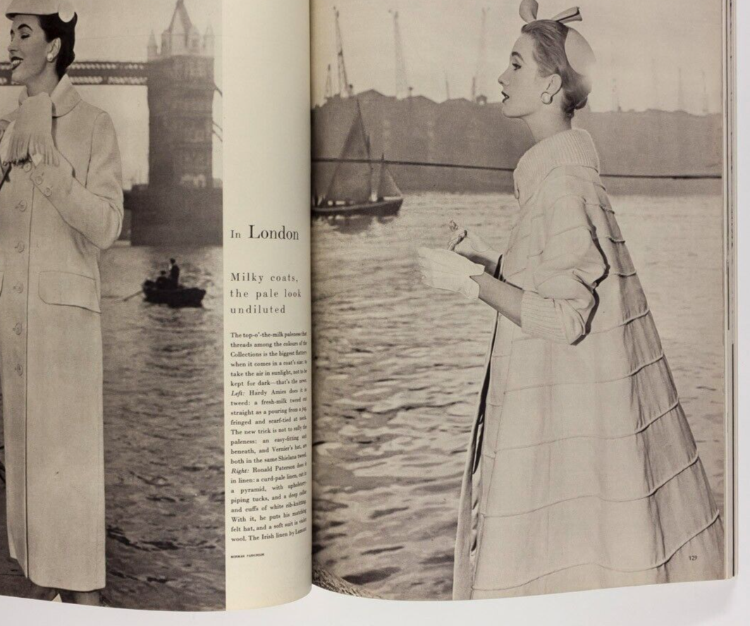 Mary Jane Russell GRUAU Richard Burton PARKINSON Vogue March 1955 70th birthday