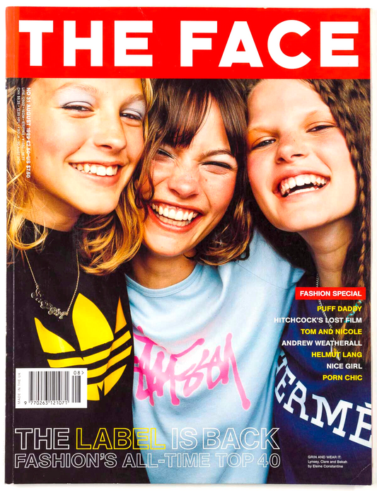 Stussy ADIDAS Hermes ELAINE CONSTANTINE Gisele THE FACE magazine August 1999 vtg
