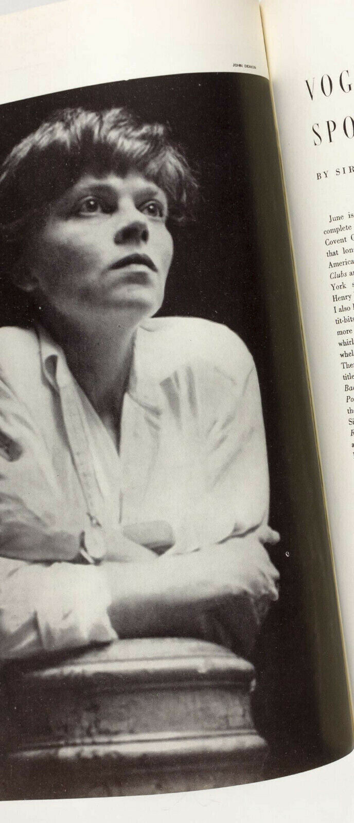 Irving Penn JEAN PATCHETT Black White Idea VOGUE UK June 1950 Lee Miller DEAKIN