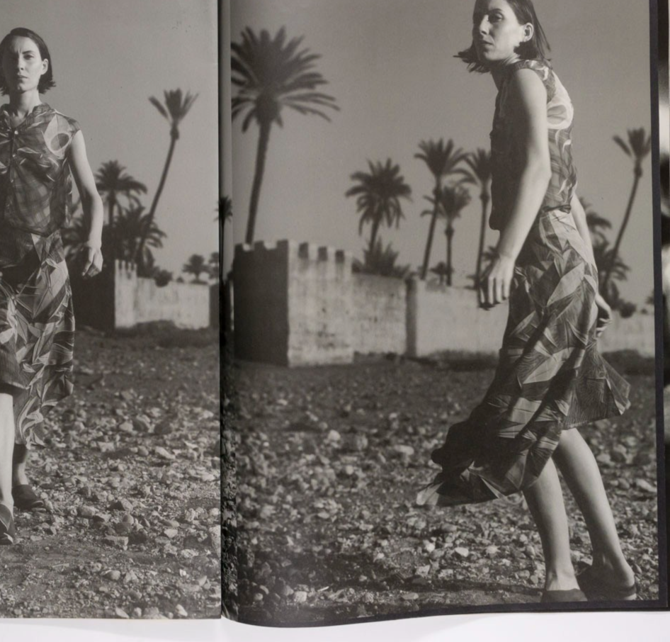 YOHJI YAMAMOTO Y's For Men LOOKBOOK Marrakech 2001 by MAX VADUKUL Collection '01