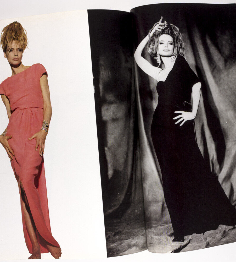 Capucine LINDA EVANGELISTA Christy Turlington VERUSCHKA Claudia Schiffer VOGUE