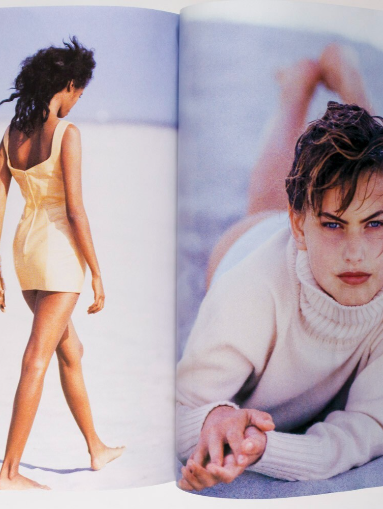 Michaela Bercu DARYL HANNAH Naomi VOGUE November 1989 Cavazzoni COLIN FIRTH Penn