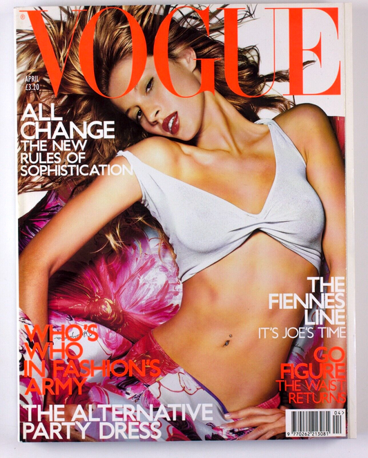 Gisele TRACEY EMIN Karen Elson UK VOGUE April 2001 Terry Richardson LIBERTY ROSS