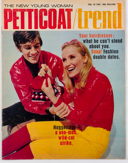 MARISOL ESCOBAR Jeff Beck MALCOLM MUGGERIDGE PETTICOAT magazine 10 February 1968