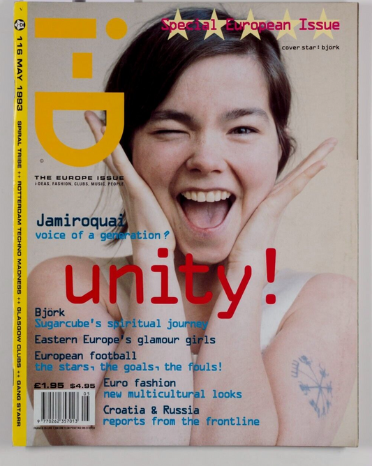 BJORK Judy Blame JAMIROQUAI Costume National GABBERHOUSE Rap music  i-D MAGAZINE