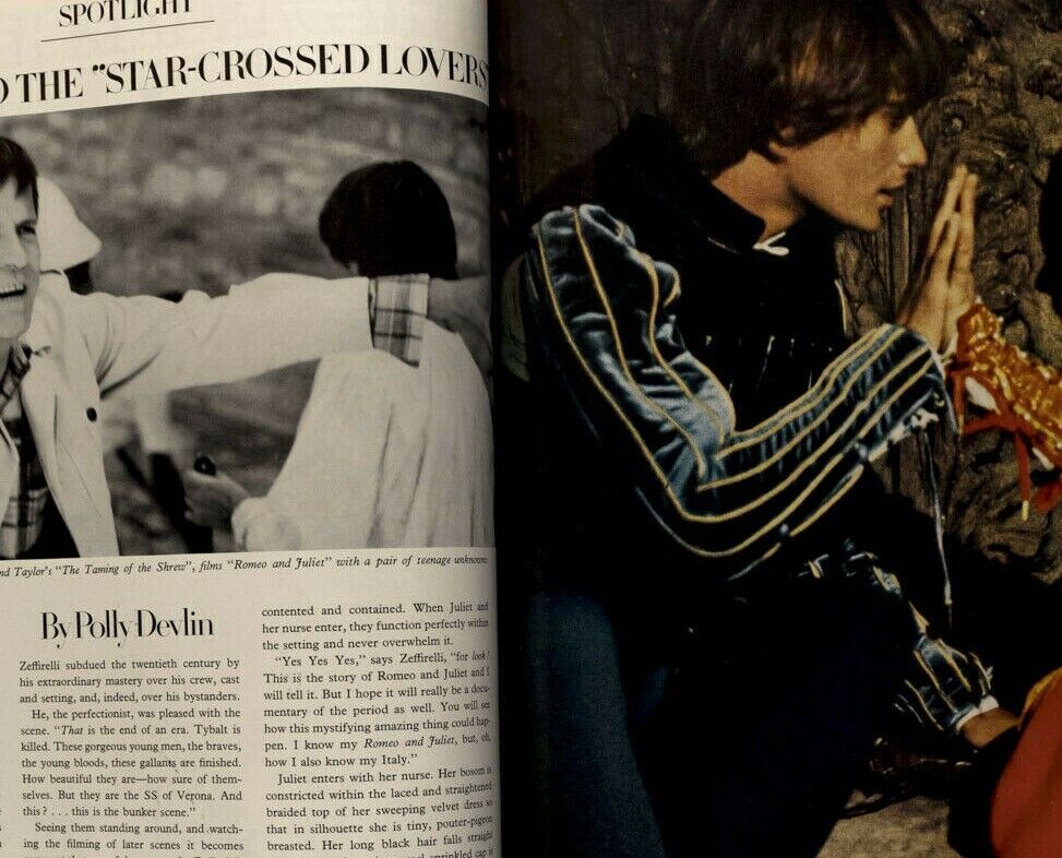 Candice Bergen LEONARD WHITING Pattie Boyd COLIN TENNANT Talitha Getty VOGUE vtg